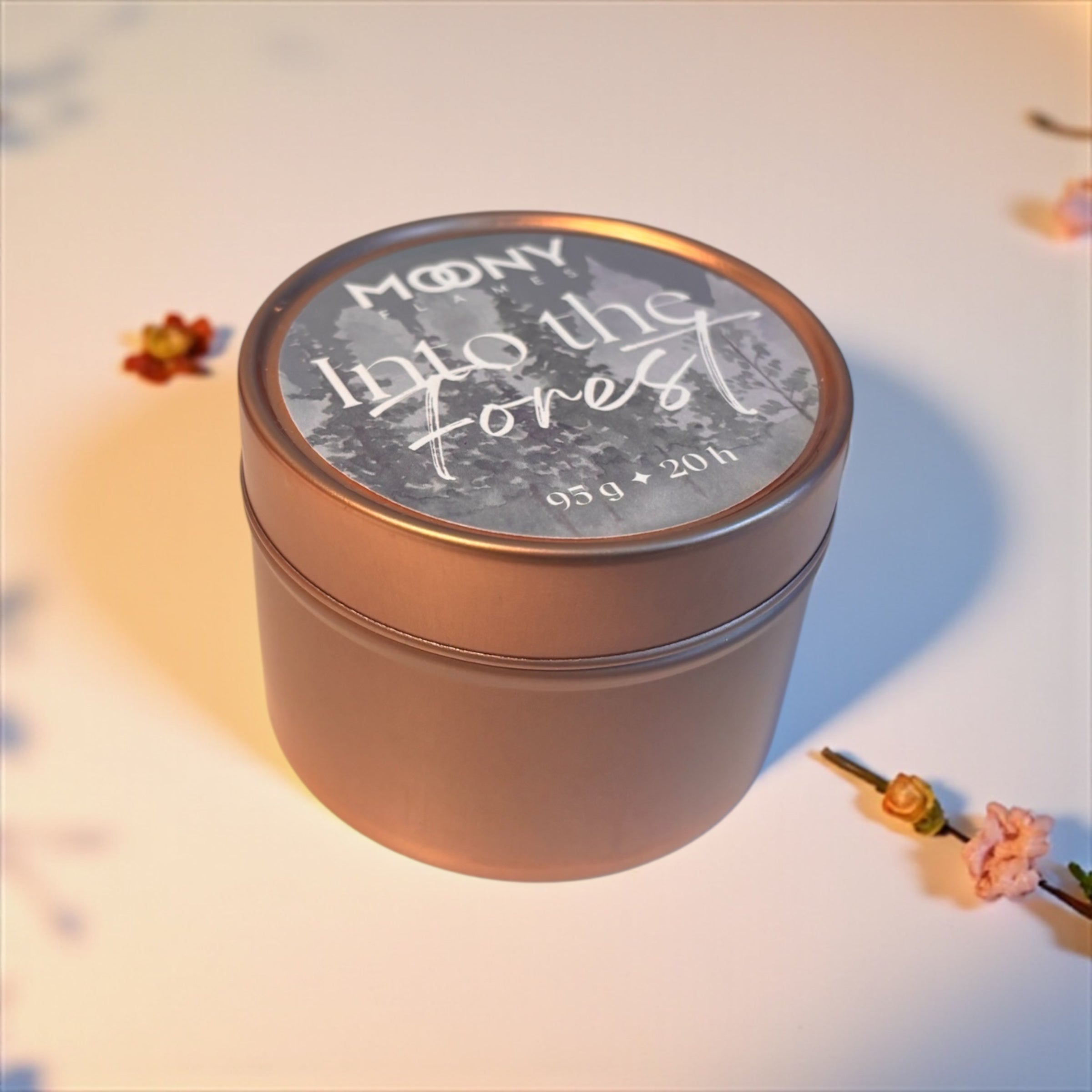 Into the Forest – Scented Candle in Metal Jar | Handmade in Sweden