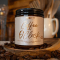 Handgjort doftljus från Sverige med kaffedoft – Coffee O’Clock, ett bra doftljus för slow living och mysiga morgnar