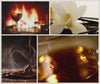Doftnoter för Whiskey & Fire med whiskey, vanilj, choklad och amber. Ett varmt och omfamnande doftljus inspirerat av sprakande brasor och mörka kvällar